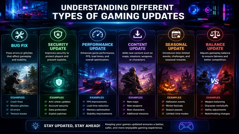 Understanding Different Types of Gaming Updates