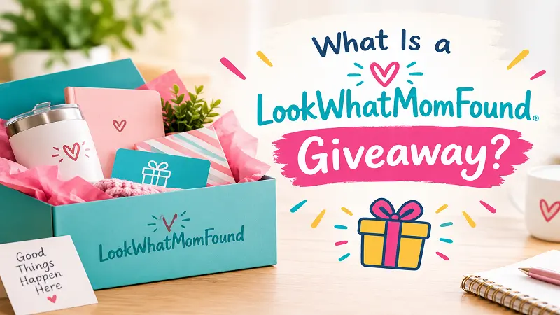 What Is a LookWhatMomFound Giveaway?