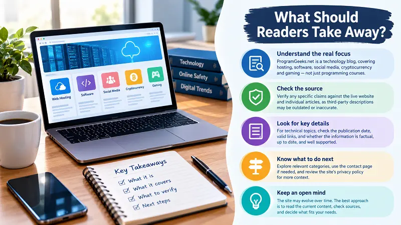 What Should Readers Take Away?